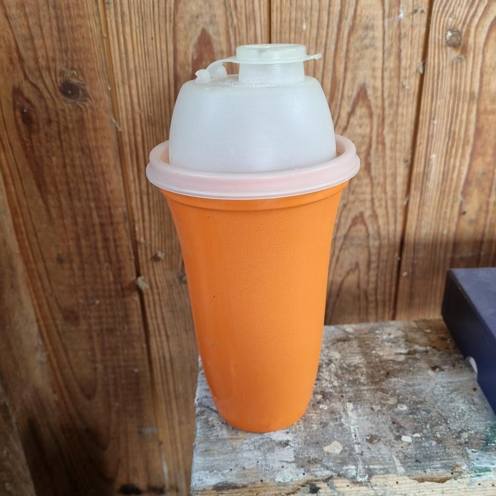 Tupperware Slagroomklopper Oranje, Ophalen of Verzenden, Gebruikt, Oranje