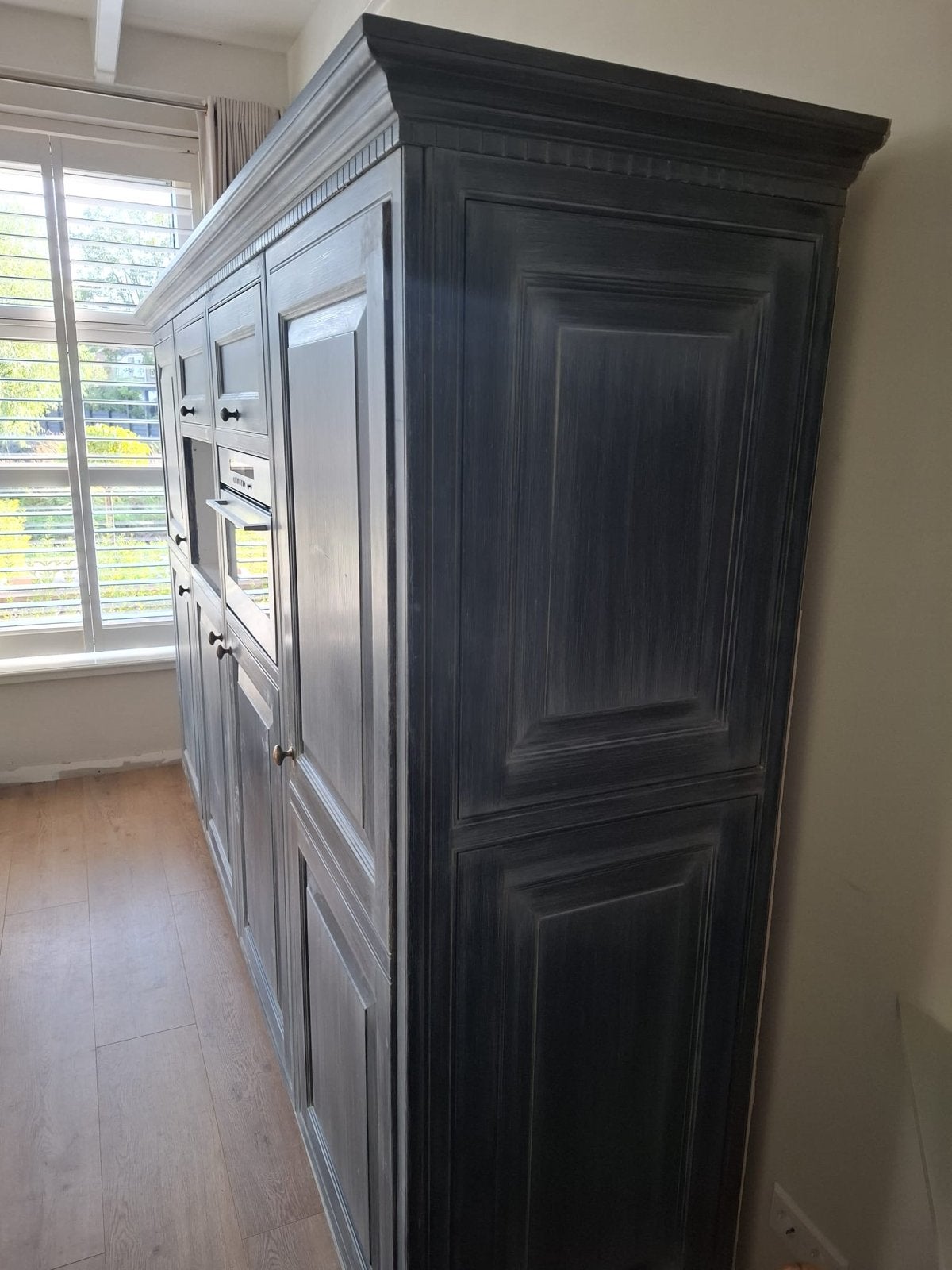 Massief houten kwaliteit Keuken met Miele Apparatuur., Huis en Inrichting, Keuken | Complete keukens, Ophalen, Gebruikt, Overige materialen