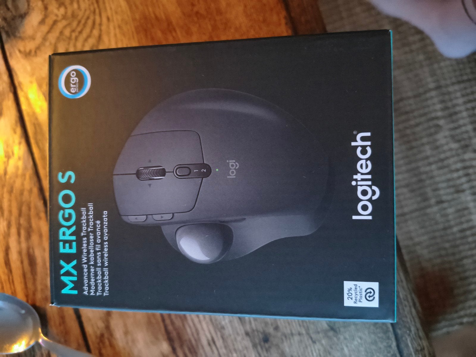 Nieuwe Logitech MX Ergo draadloze trackball muis, Computers en Software, Rechtshandig, Muis, Ergonomisch, Logitech