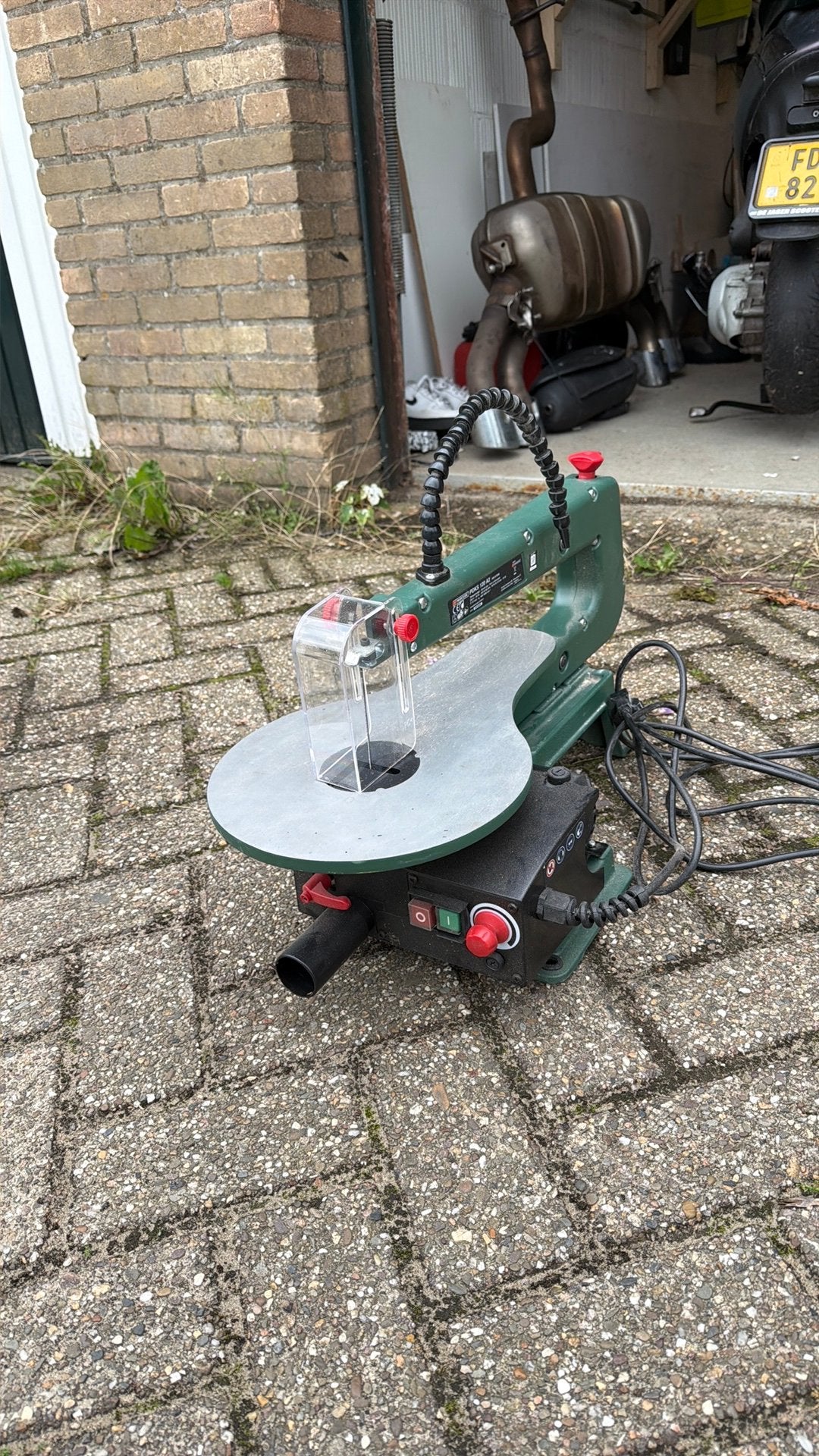 Figuur zaag machine park side, Ophalen, 70 mm of meer, Zo goed als nieuw, Figuurzaag