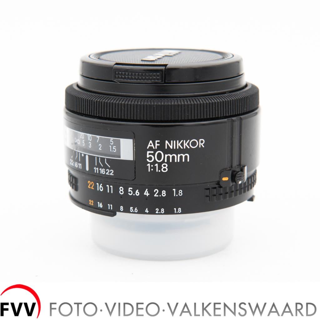 Nikon AF Nikkor 50 mm f/1.8, Audio, Tv en Foto, Fotografie | Lenzen en Objectieven, Gebruikt, Ophalen of Verzenden, Standaardlens