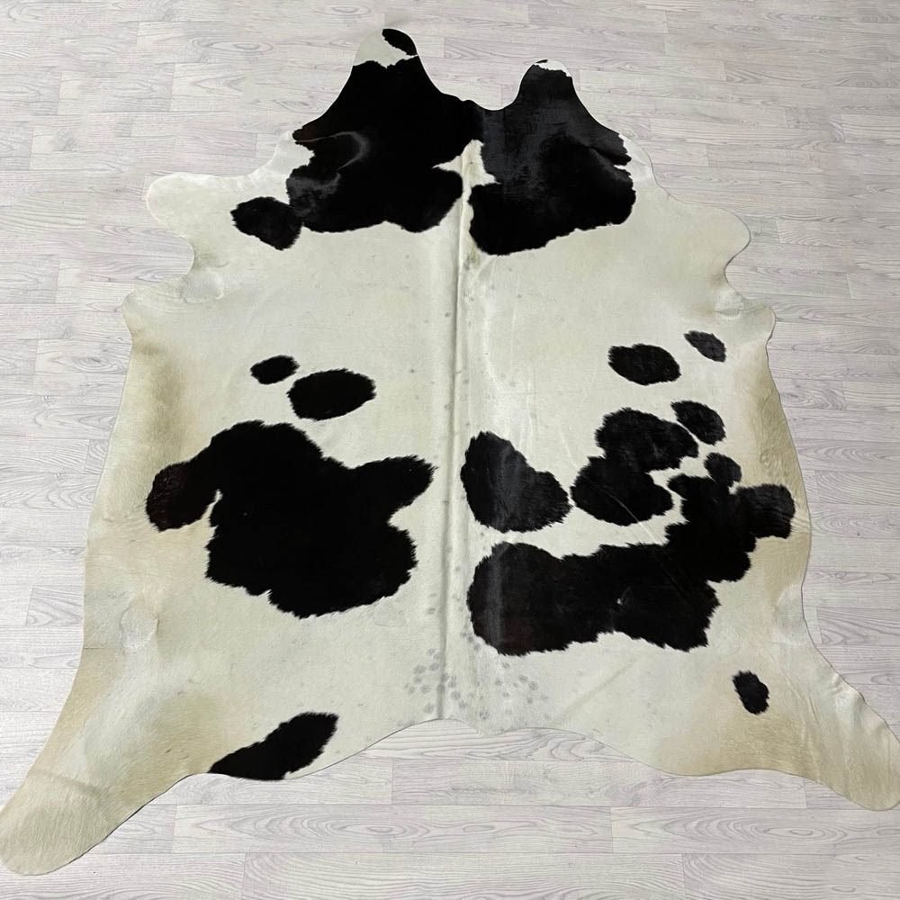 Koeienhuid zwart bruin creme 245x215cm B-keus | Lederstore, Landelijk, modern, Scandinavisch, industrieel, Zwart, 200 cm of meer