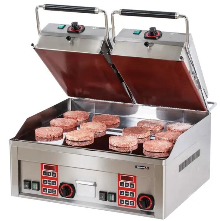 Casselin Bakplaat/Contactgrill l/Clam shell NIEUW, Zakelijke goederen, Horeca | Keukenapparatuur, Ophalen, Nieuw in verpakking