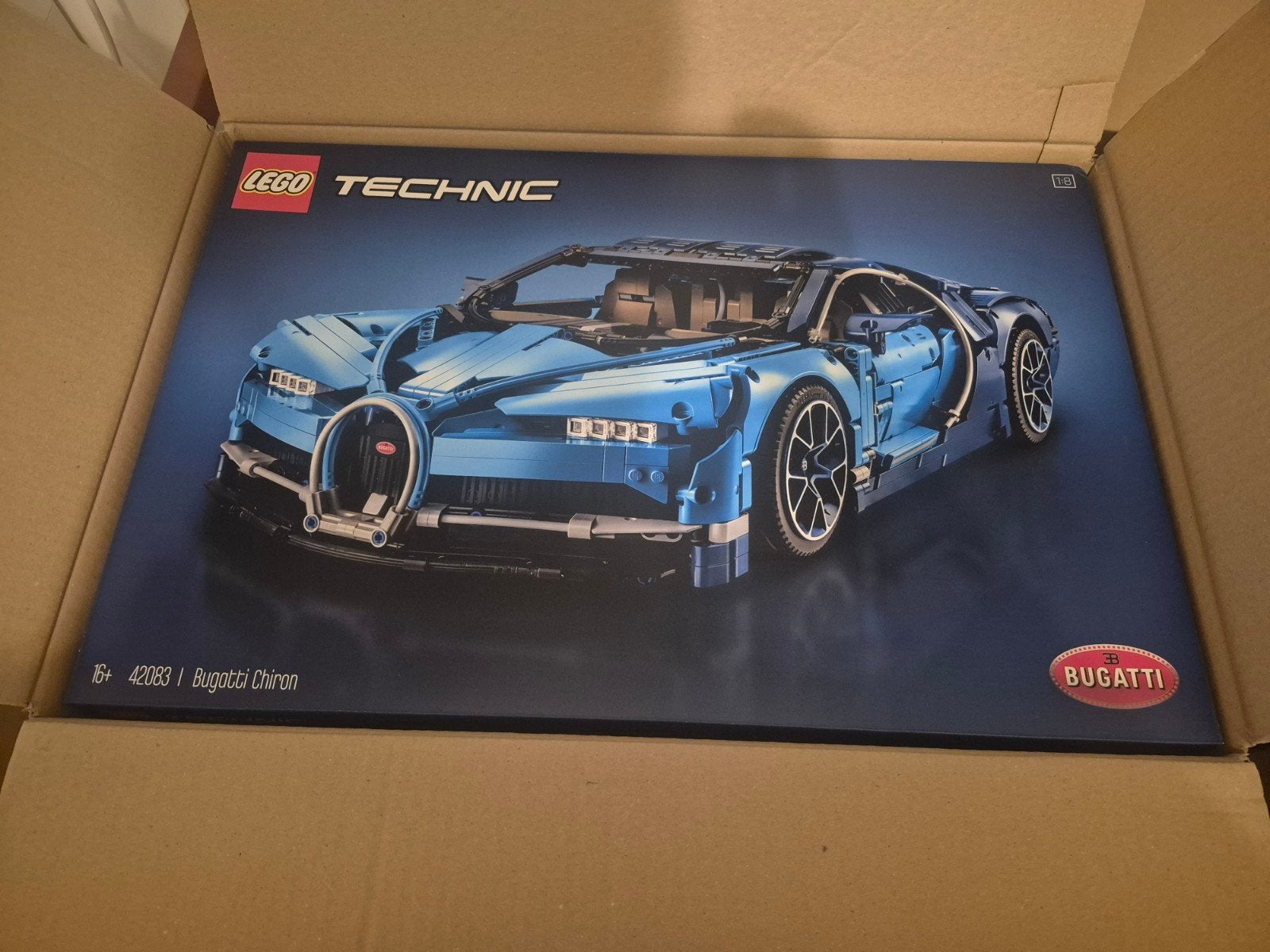 Lego Technic - 42083 - Bugatti Chiron, Ophalen of Verzenden, Nieuw, Lego