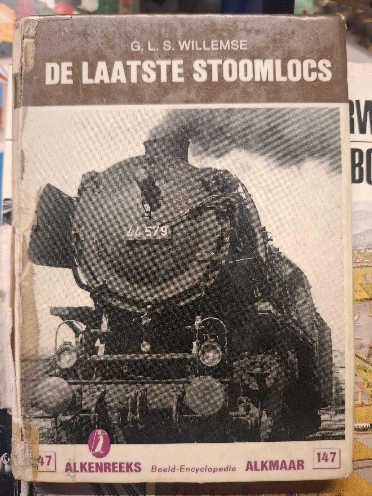 de laaste stoomloks boekje, Verzamelen, Ophalen of Verzenden, Gebruikt, Trein, Boek of Tijdschrift