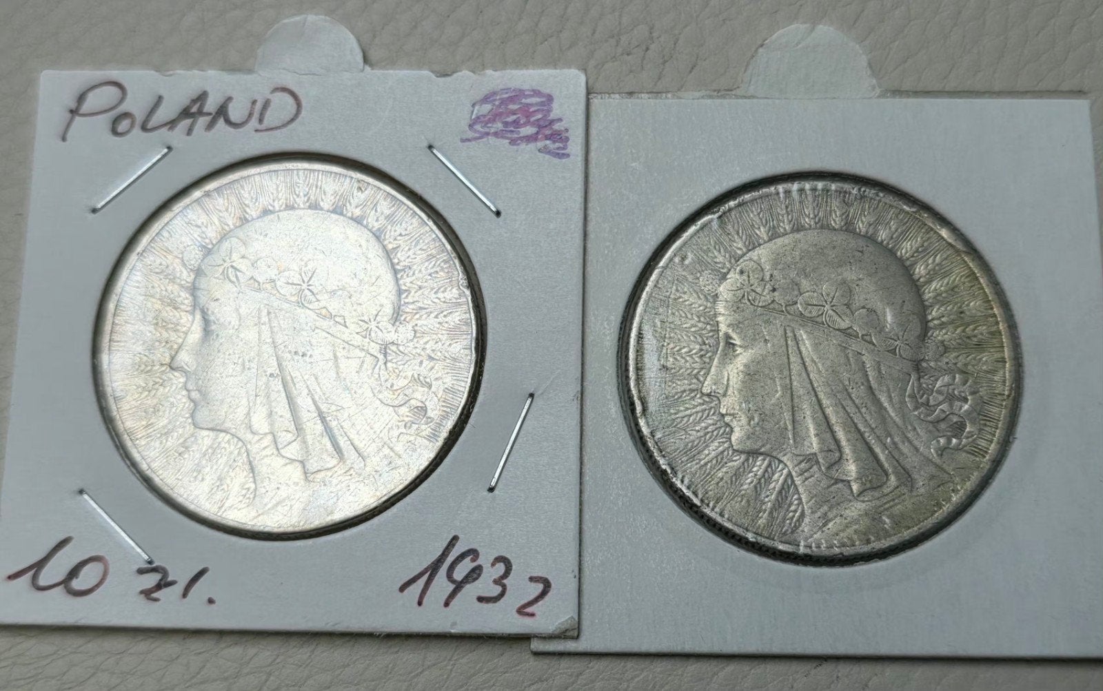 10 zloty 1932 Polen, Verzenden, Polen, Setje, Zilver