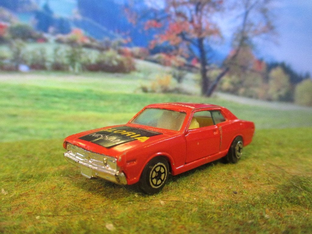 1974 Nissan 230 Gloria / Cedric 2000GX Coupé - Yatming, Ophalen of Verzenden, Gebruikt, Auto