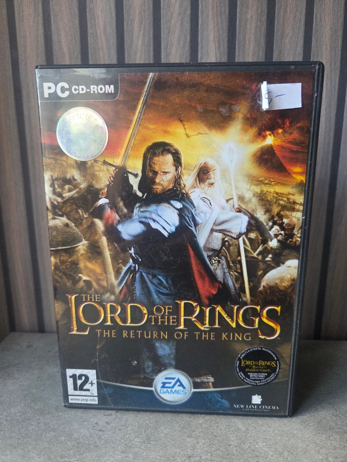 The Lord of the Rings: The Return of the King PC CD-ROM, Avontuur en Actie, Gebruikt, 1 speler, Ophalen of Verzenden