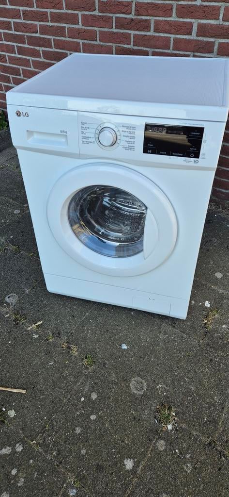 LG Wasdroogcombinatie 8/5kg - Wassen en Drogen in één!, Witgoed en Apparatuur, Was-droogcombinaties, Info@lge.nl, 8 tot 10 kg