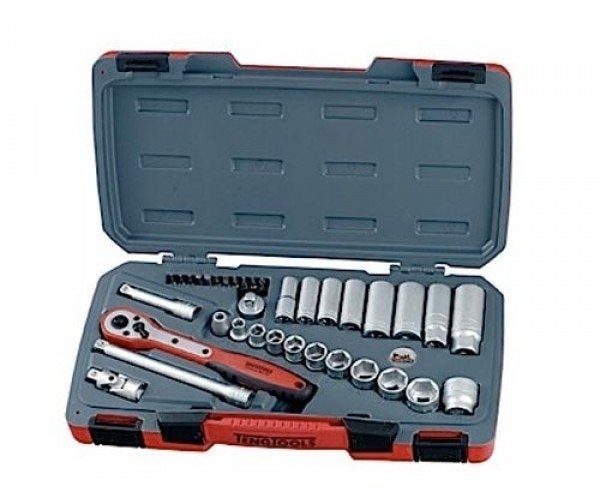 TENG TOOLS | Doppendoos 3/8 | 35 delig | ENGELS / SAE, Niet ingevuld, Niet ingevuld, Nieuw, Ophalen of Verzenden