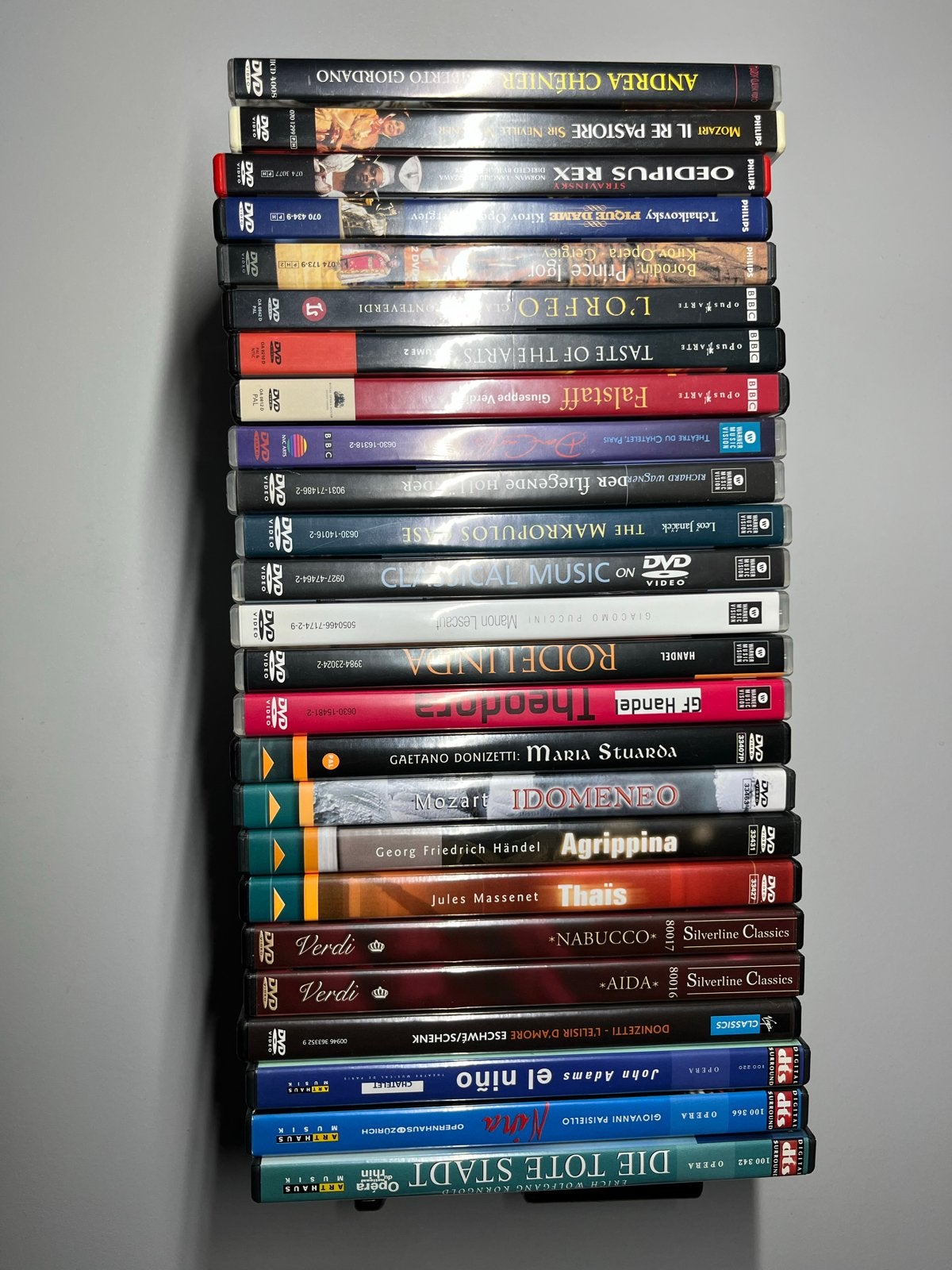 Grote collectie opera en klassieke muziek DVD's, Alle leeftijden, Nederlands, Ophalen of Verzenden, Concert