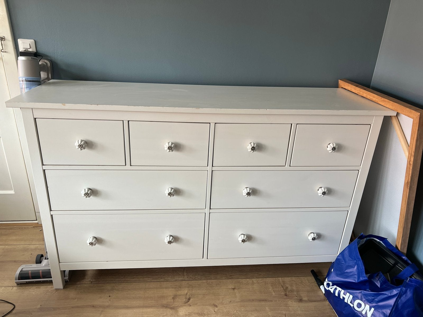 Hemnes Ikea Wit, Huis en Inrichting, Ophalen, Gebruikt, 5 laden of meer, 100 tot 150 cm