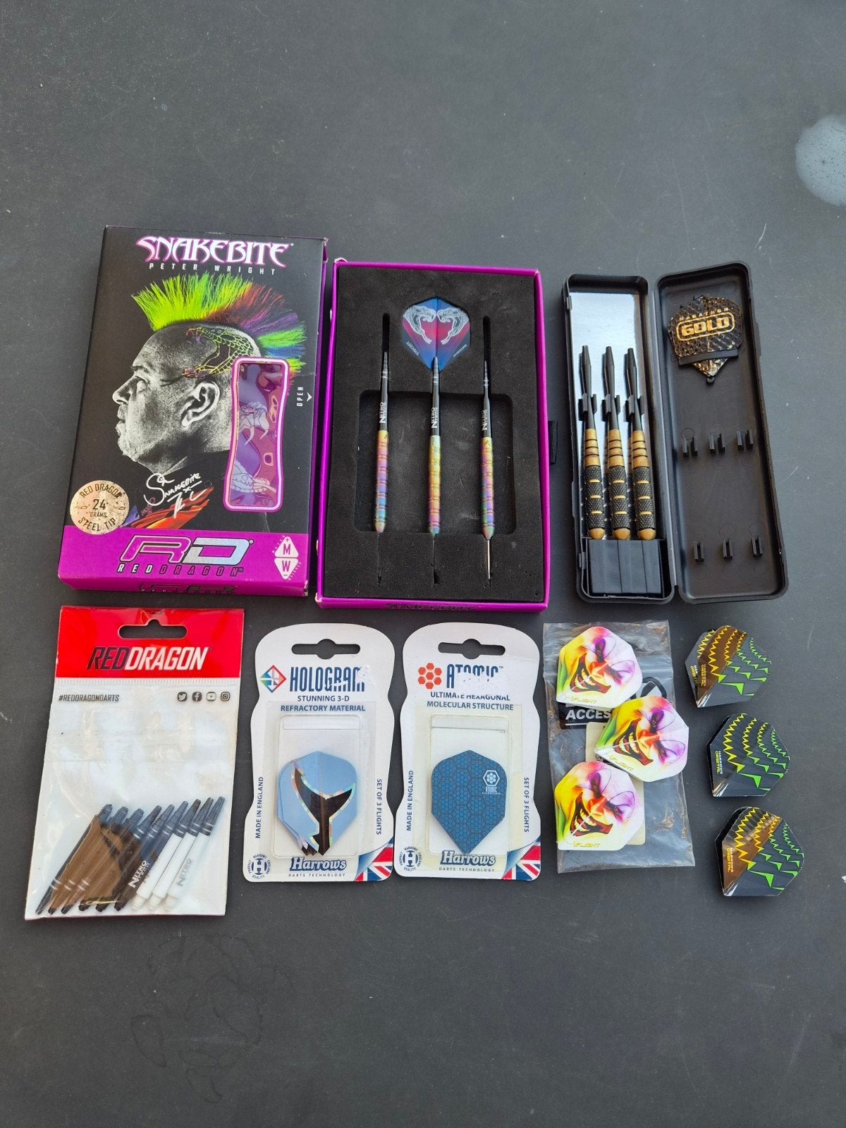 Darts set, Ophalen of Verzenden, Zo goed als nieuw, Pijlen