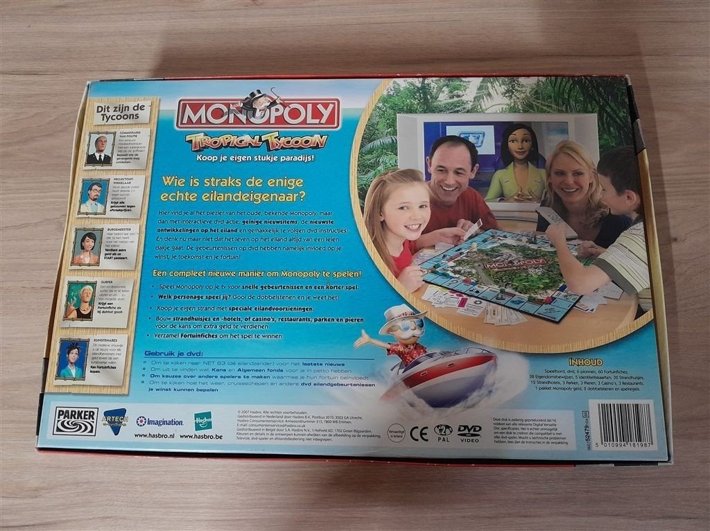 Monopoly Tropical Tycoon - s1347, Verzenden, Zo goed als nieuw