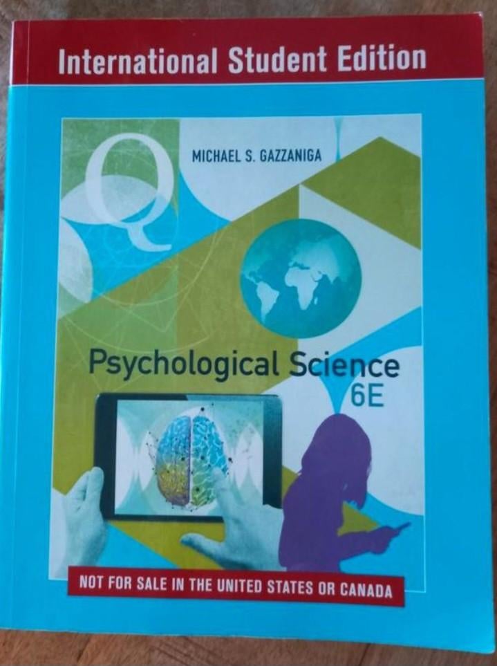 Psychological Science 6E International Student Edition, Ophalen of Verzenden