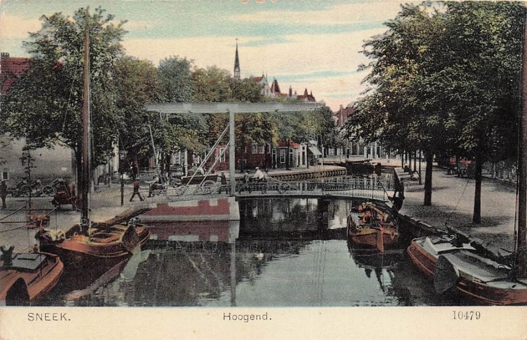 703-304-021 Sneek Hoogend, Verzenden, Voor 1920, Friesland