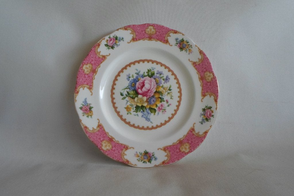 Royal Albert Lady Carlyle Bord, Ophalen of Verzenden, Zo goed als nieuw, Porselein, Bord of Schaal