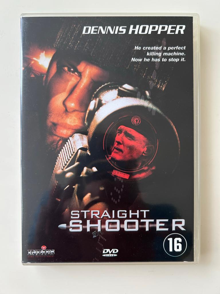 -Straight Shooter - Actiethriller met Dennis Hopper, Vanaf 16 jaar, Ophalen of Verzenden, Zo goed als nieuw, Actiethriller