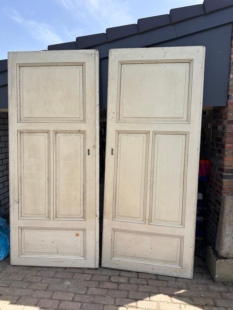 Oude ensuite deuren (opknappers), Gebruikt, 215 cm of meer, Binnendeur, Schuifdeur