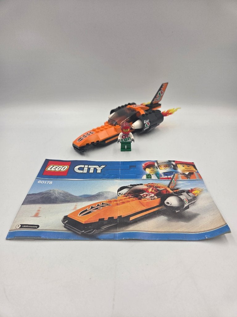Lego City 60178 speed record car