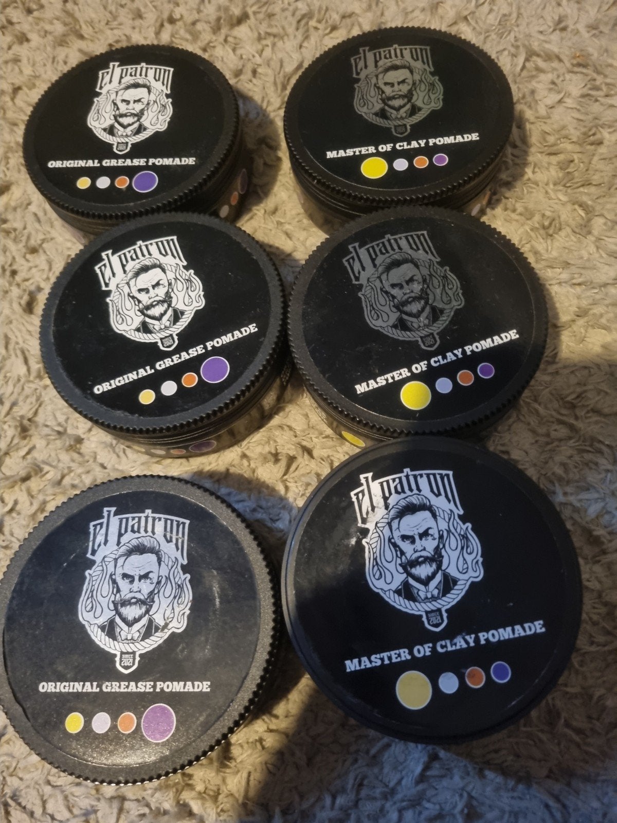 6 nieuwe potten haargel, Ophalen of Verzenden, Nieuw