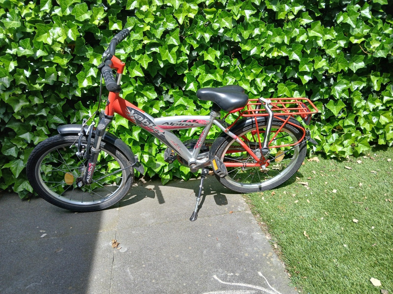 Alpina Yabber kinderfiets 18 inch, Fietsen en Brommers, Fietsen | Kinderfietsjes, Ophalen, Gebruikt, 16 tot 20 inch