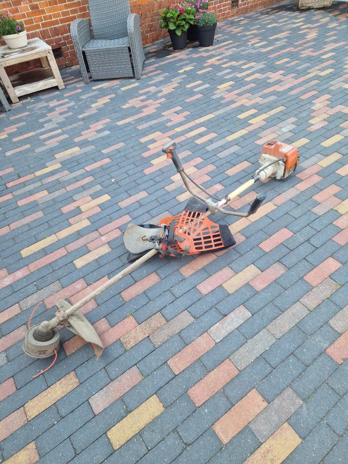 Stihl FS 160 Benzine Bosmaaier - Gebruikt, Ophalen of Verzenden, Gebruikt, Benzine