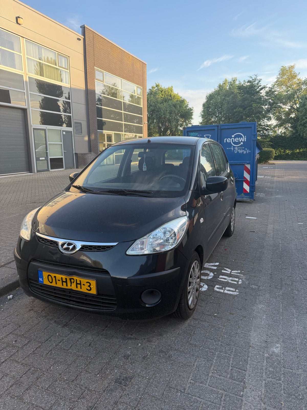 Hyundai i10 1.25 I 5DR 2009 Zwart, Auto's, Voorwielaandrijving, 450 kg, 31 €/maand, 4 cilinders