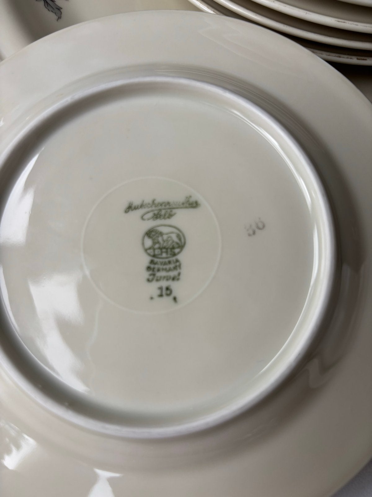 Vintage Bavaria Schumann Arzberg gebaksbordjes en schaal, Ophalen