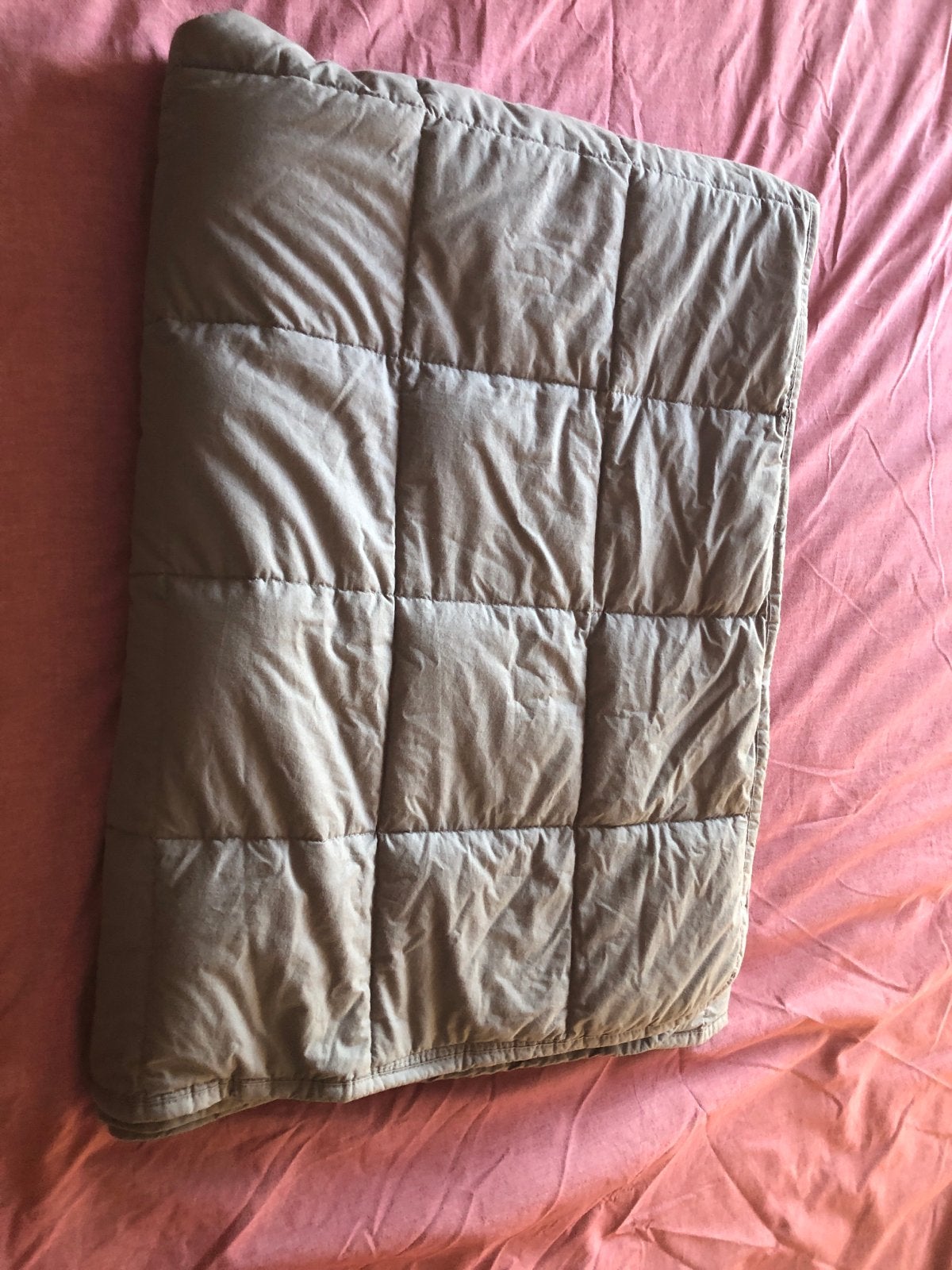 IKEA ODONVIDE verzwaringsdeken 8 kg - 150x200 cm, Gebruikt, Eenpersoons, Ophalen of Verzenden, Deken of Dekbed