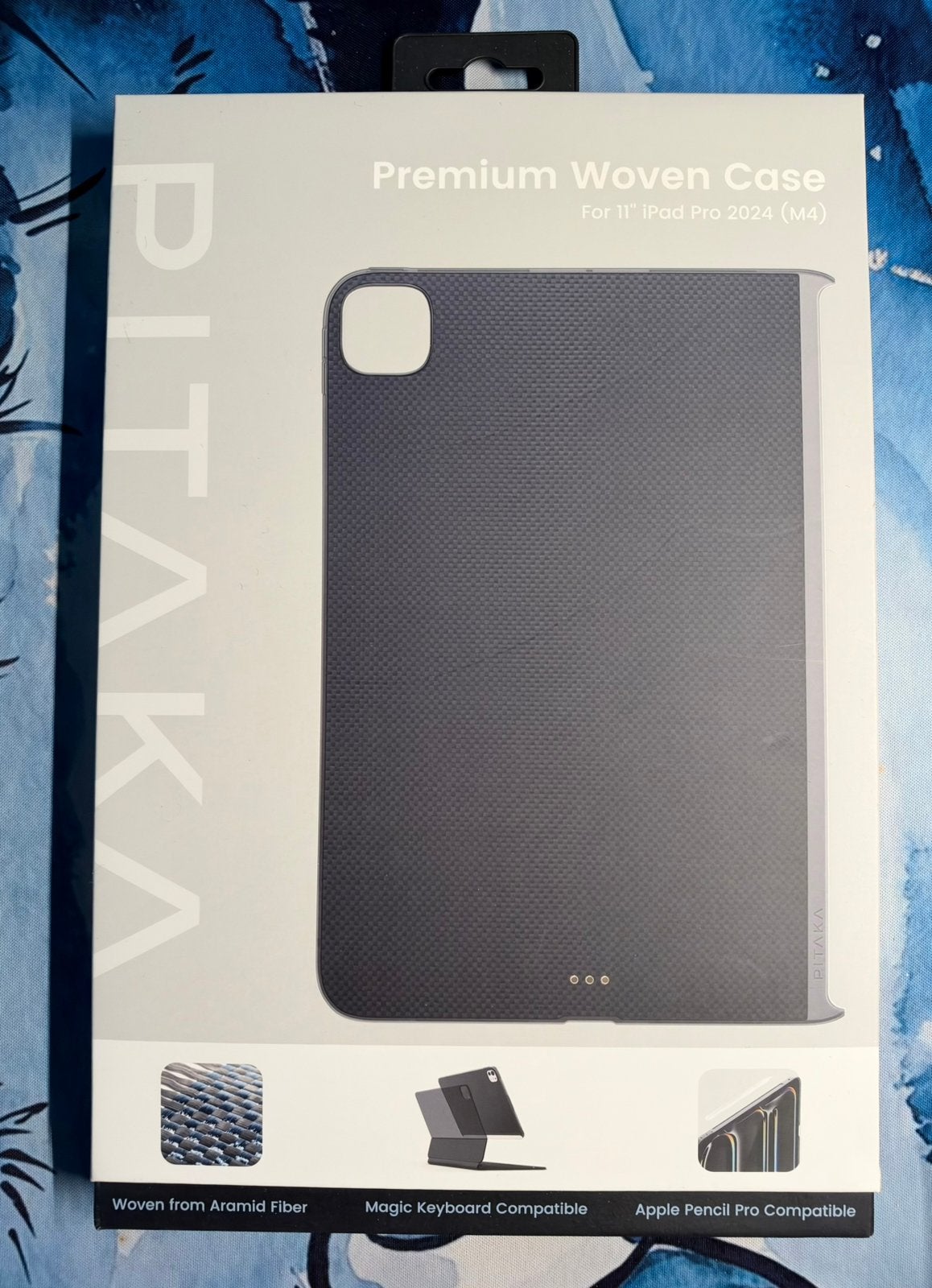 Pitaka MagEZ Aramid Fiber Case for iPad Pro 11” M4/M5, Computers en Software, 11 inch, Nieuw, Ophalen of Verzenden, Bescherming achterkant