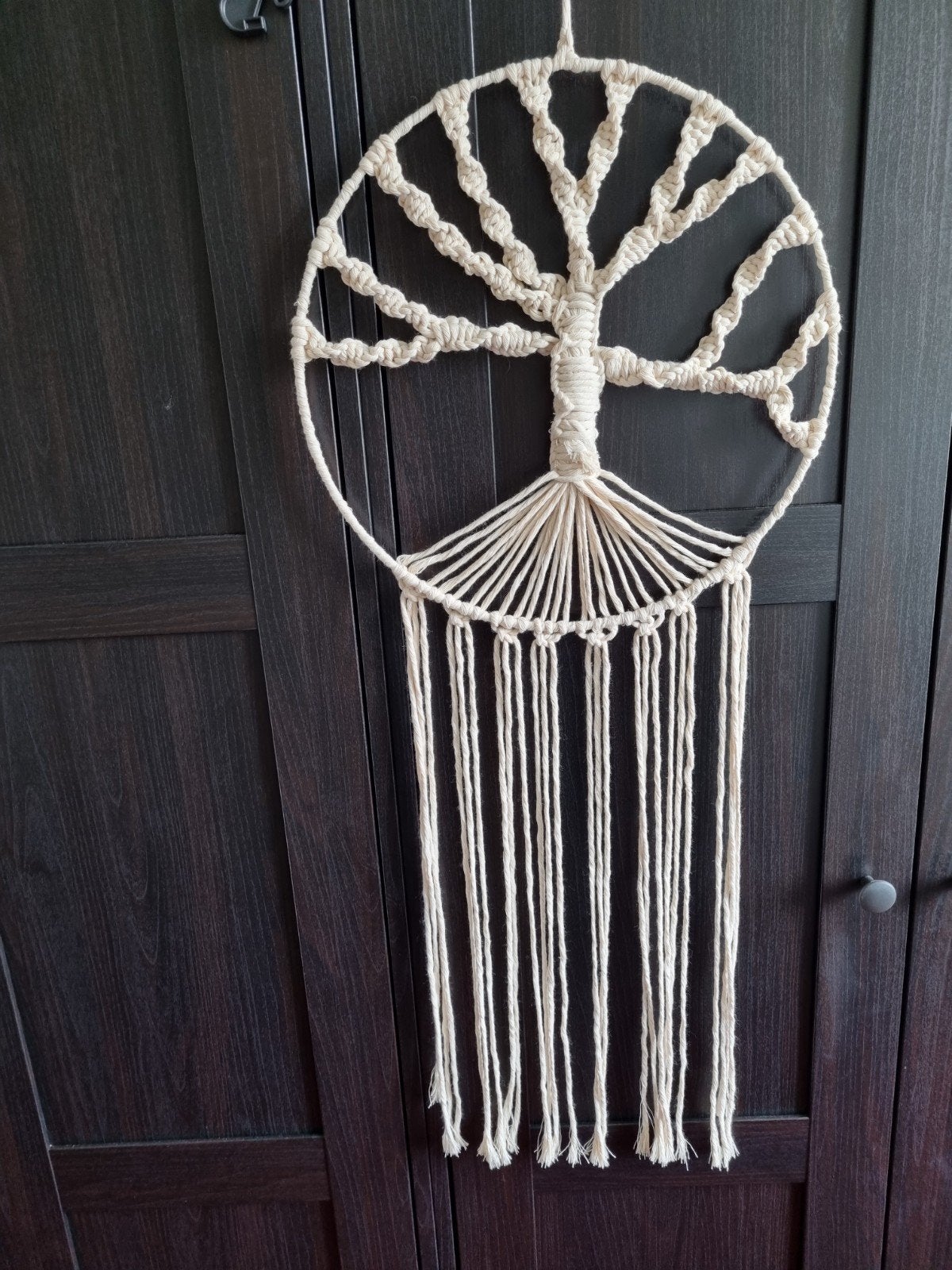 Nieuw macrame levensboom, Boho, Ophalen of Verzenden, Nieuw, Wandcirkel