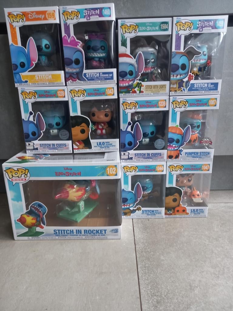 Funko pop Disney Lilo & Stitch, Ophalen of Verzenden, Zo goed als nieuw