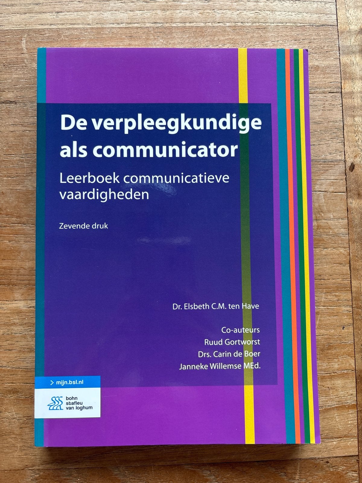 De verpleegkundige als communicator - 7e druk, Boeken, Ophalen of Verzenden, Gamma, Zo goed als nieuw, HBO