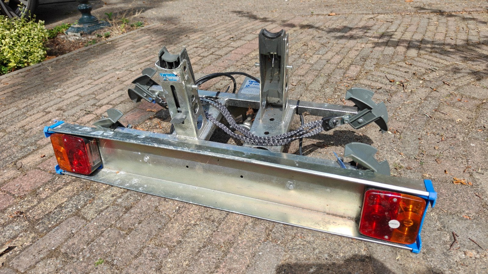 Twinny Load trekhaak fietsendrager voor 2 fietsen, Ophalen, 2 fietsen, Gebruikt, Trekhaakdrager