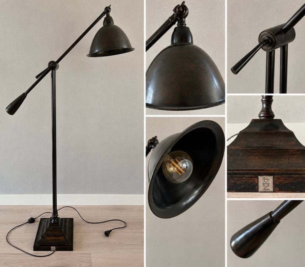 Riviera Maison lamp vintage, Ophalen, Zo goed als nieuw, Metaal, 150 tot 200 cm