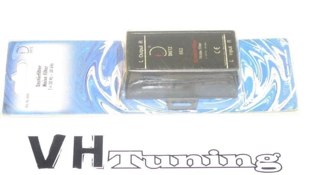 Dietz RCA noise filter 20Hz - 38 kHz 662 scheidingstrafo, Ophalen of Verzenden