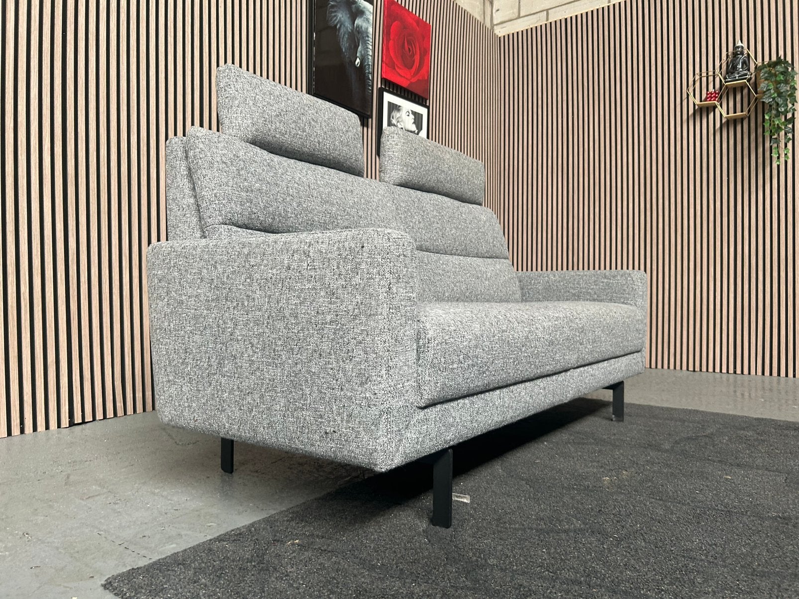 GRATIS LEVERING Prominent T-501 Relaxbank 180X73 GEREINIGD, 150 tot 200 cm, Prominent  relaxbank T-501 2zits, Ophalen of Verzenden