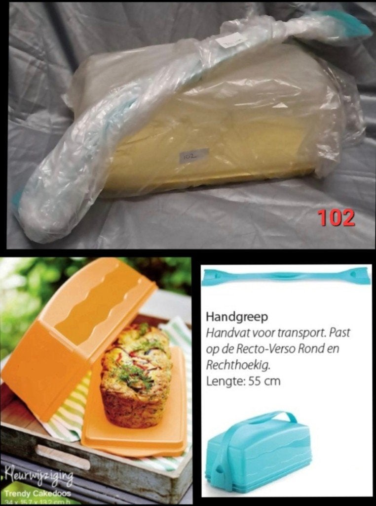 Tupperware Cakedozen (zie omschrijving), Overige kleuren, Vaatwasserbestendig, Overige typen, Nieuw