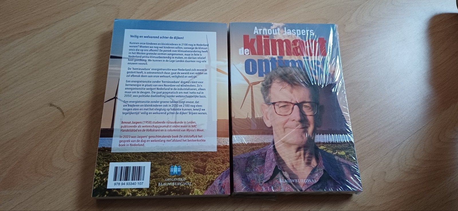 De Klimaatoptimist - Arnout Jaspers (Nieuw in verpakking), Ophalen, Nieuw, Arnout Jaspers, Natuurwetenschap