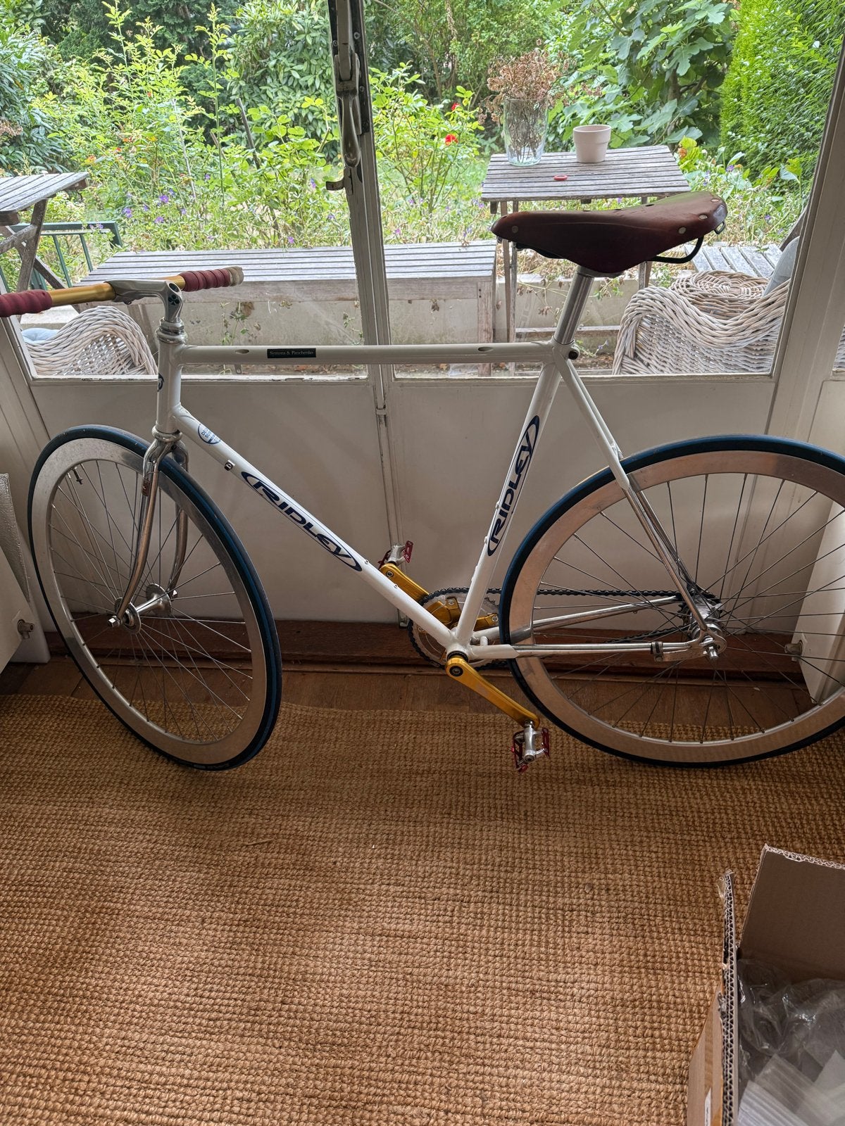 Ridley Racefiets Onderdelen - Zadel, Crankstel, Frame, Wiele, Ophalen, Gebruikt, Leer, Zadel