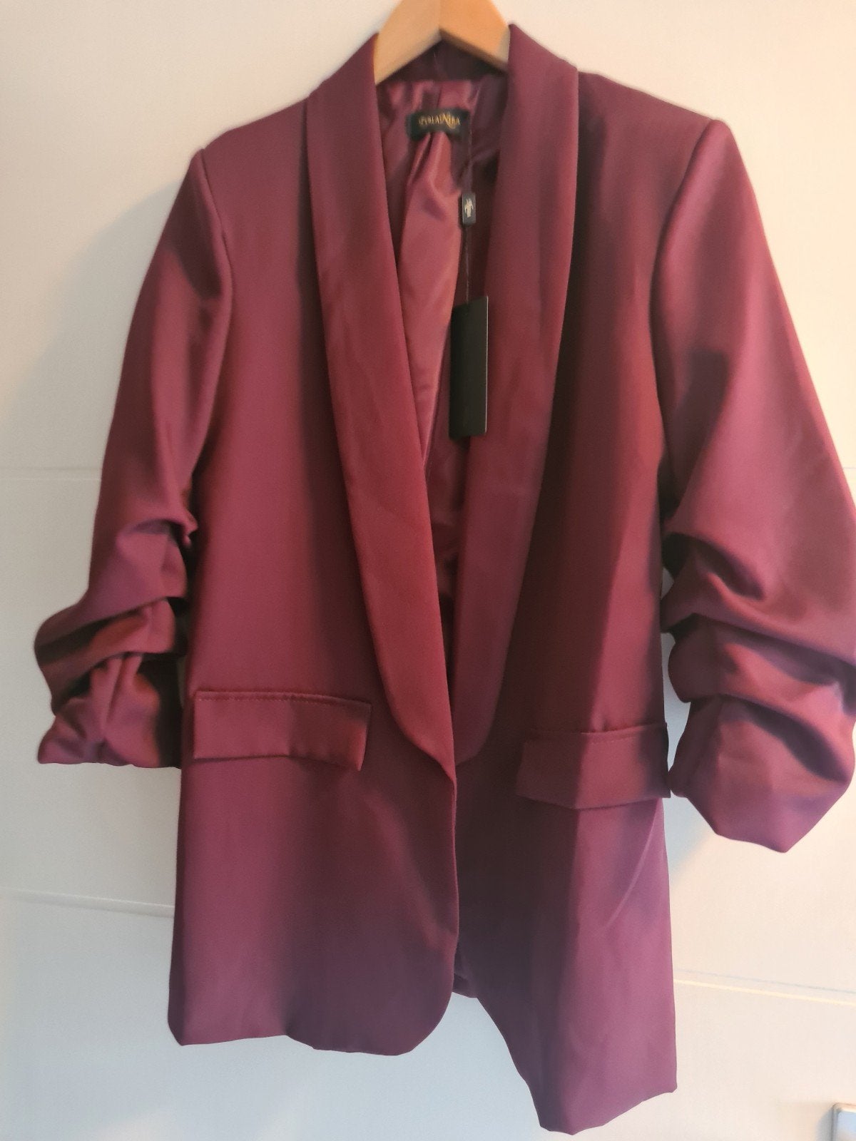 Prachtig colbert bordeaux, Maat 38/40 (M), Nieuw, Ophalen of Verzenden, Perlavera