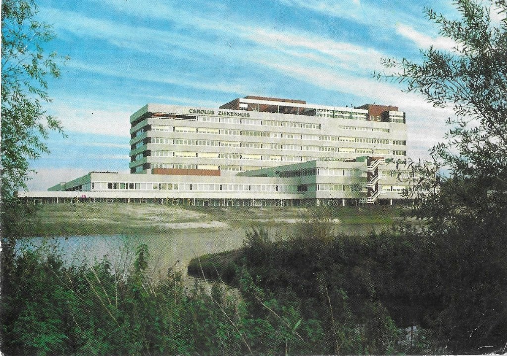 AK Eindhoven - Carolus Ziekenhuis, Verzamelen, Verzenden, 1960 tot 1980, Gelopen, Noord-Brabant