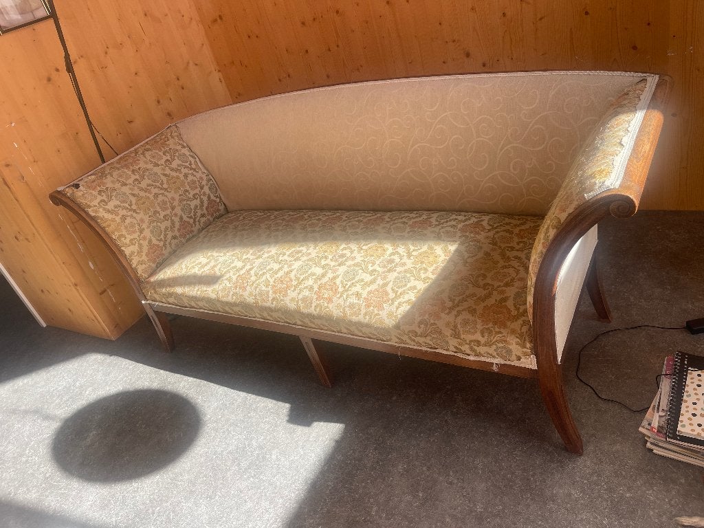 Biedermeier bank, Antiek en Kunst, Antiek | Meubels | Stoelen en Banken, Ophalen