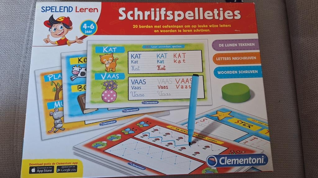 Schrijfspelletjtes, Ophalen of Verzenden, Gebruikt, Taal en Lezen