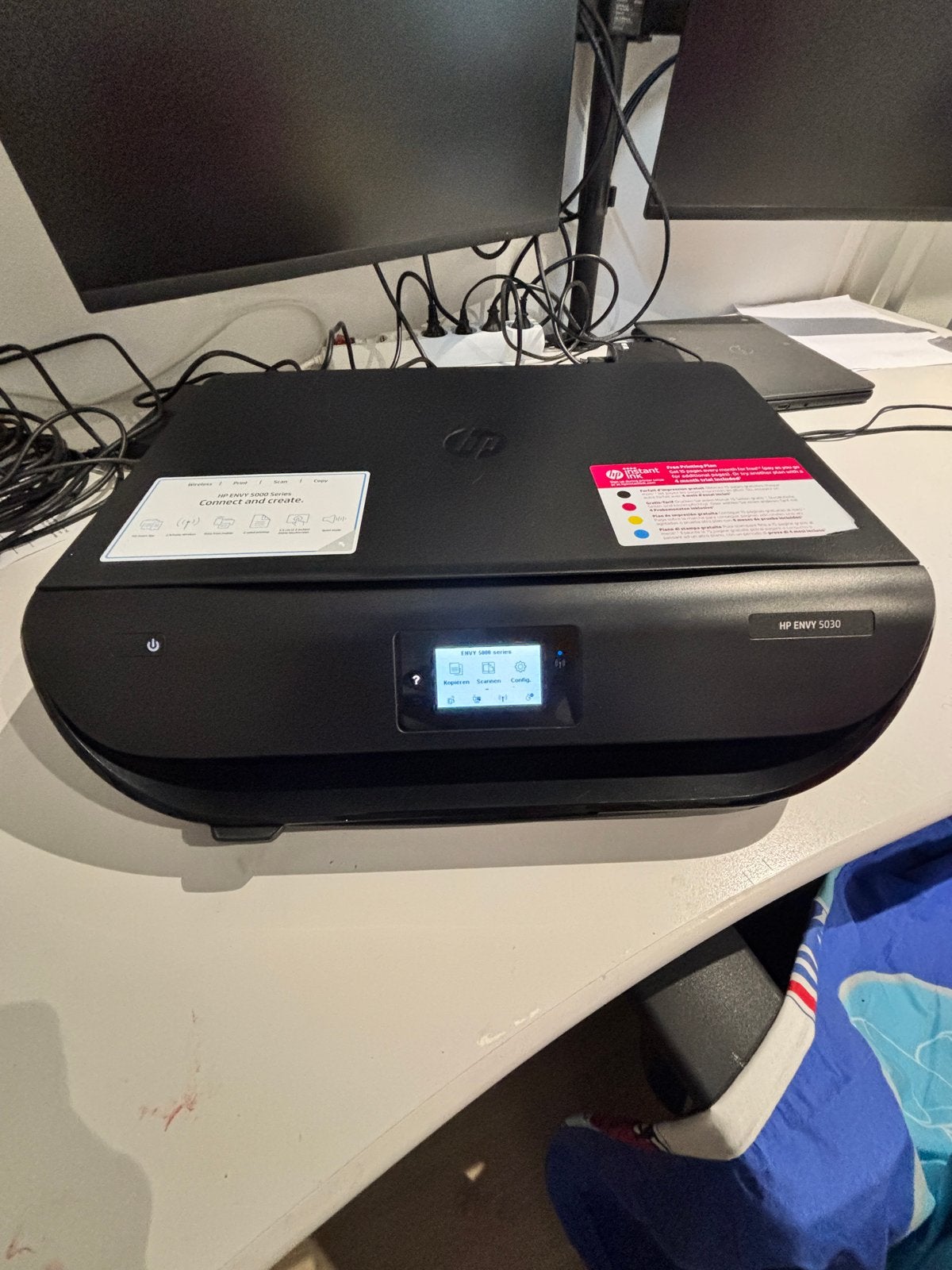 HP Envy 5030 All-in-One Printer - Draadloos en Kleur, Ophalen, Gebruikt, Inkjetprinter, All-in-one