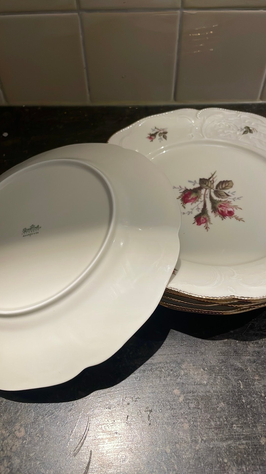 Sanssouci Rosenthal 6 platte borden, Ophalen