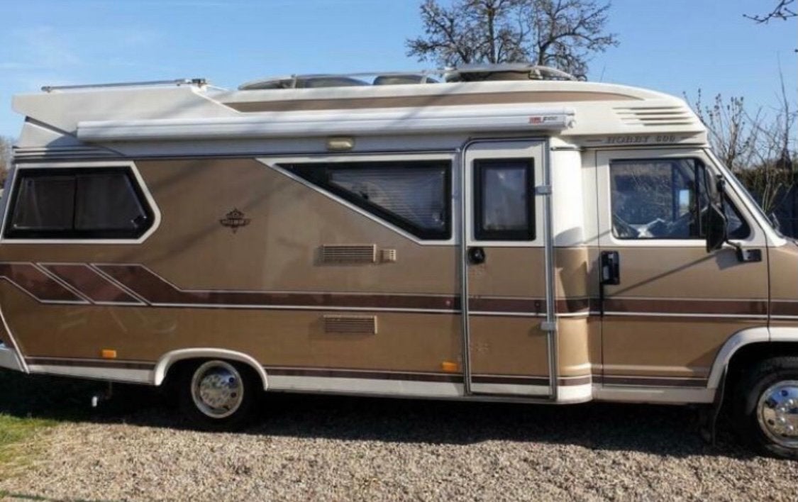Fiat Ducato Hobby 600 benzine camper 1986 Belastingvrij, Ringverwarming, Fiat, Handgeschakeld, Particulier