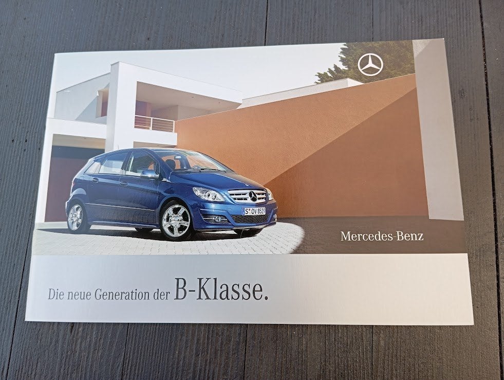 Mercedes die neue generation der B Klasse 12 / 11 / 2007, Verzenden, Zo goed als nieuw, Mercedes