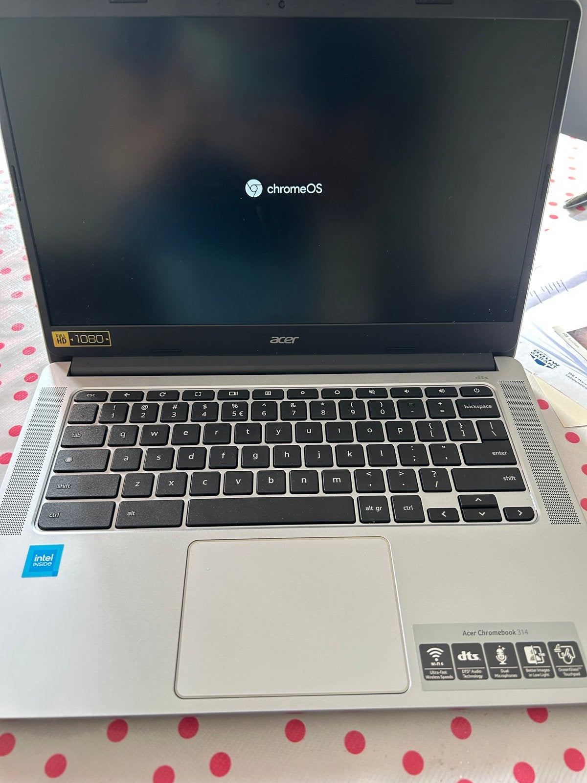 Acer Chromebook 314 (CB314-3HT—c6AR), Computers en Software, 14 inch, 4 GB of minder, Touchscreen, Ophalen of Verzenden
